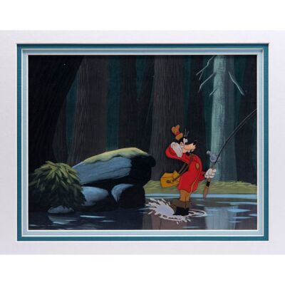 363. Goofy Original Production Cel ### HOW TO FISH (1942)