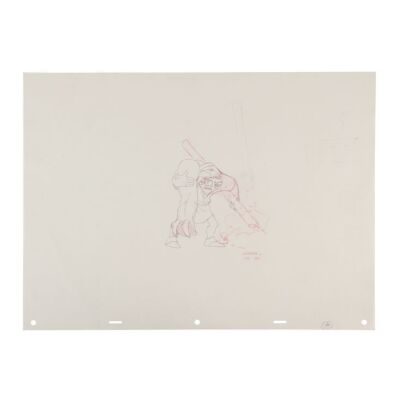 365. Quasimodo Carrying Esmeralda Original Production Pencil Drawing ### THE HUNCHBACK OF NOTRE DAME (1996)