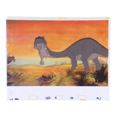 368. Littlefoot and Mother Original Production Animation Cel Setup ### THE LAND BEFORE TIME (1988)