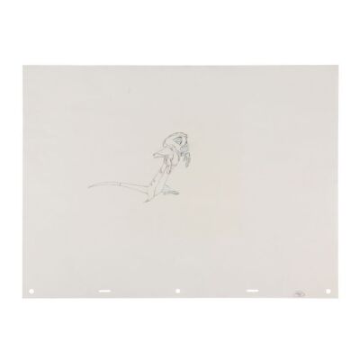 370. Timon Original Production Pencil Drawing ### THE LION KING (1994)
