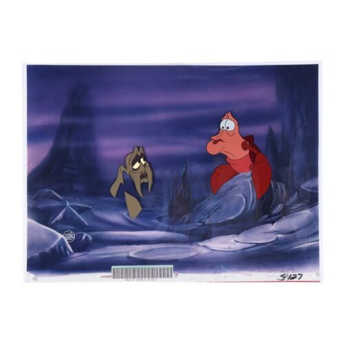 374. Sebastian and King Triton Poor Unfortunate Soul Original Production Cel ### LITTLE MERMAID, THE (1989)