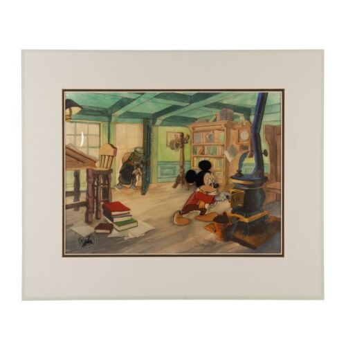 379. Bob Cratchit (Mickey Mouse) and Ebenezer Scrooge (Scrooge McDuck) Original Production Cel Setup ### MICKEY'S CHRISTMAS CAROL (1983)