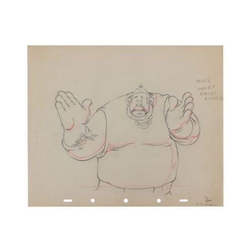 381. Giant and Mickey Mouse Original Production Pencil Drawing ### MICKEY AND THE BEANSTALK (1947)