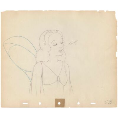 394. The Blue Fairy Original Production Pencil Drawing ### PINOCCHIO (1940)