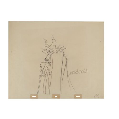 410. Maleficent Original Production Pencil Drawing Signed by Marc Davis ### SLEEPING BEAUTY (1959)