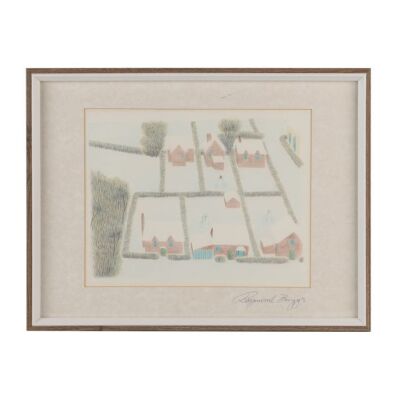 411. Framed Original Hand-Drawn Production Scene Autographed by Raymond Briggs ### SNOWMAN, THE (1982)