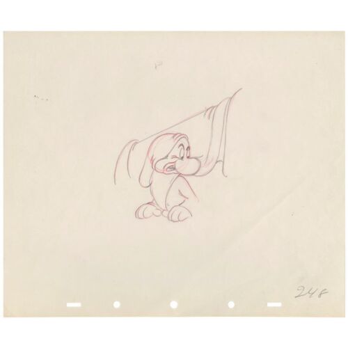 413. Grumpy Original Production Pencil Drawing ### SNOW WHITE AND THE SEVEN DWARFS (1937)