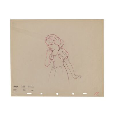 414. Snow White Original Production Pencil Drawing ### SNOW WHITE AND THE SEVEN DWARFS (1937)