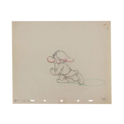 415. Grumpy Original Production Pencil Drawing ### SNOW WHITE AND THE SEVEN DWARFS (1937)