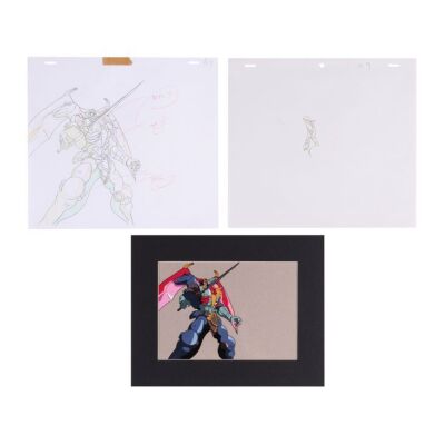 420. Magmatron Original Production Cel Setup and Matching Drawings ### SUPER LIFE-FORM TRANSFORMERS: BEAST WARS NEO (1999)