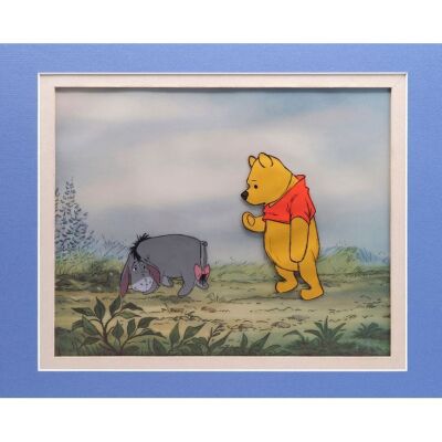 437. Winnie the Pooh and Eeyore Original Production Animation Cel Pairing ### MANY ADVENTURES OF WINNIE THE POOH, THE (1977)