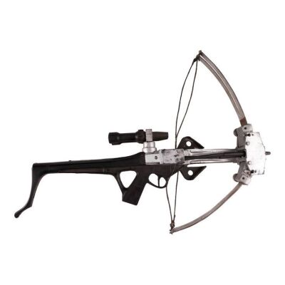 200. Minerva Mayflower's (Sandra Bernhard) Screen-Matched Crossbow Gun ### HUDSON HAWK (1991)