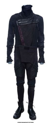 Lot #17: Snake Eyes' Stunt Motorcycle Fight Costume ### SNAKE EYES: G.I. JOE ORIGINS (2021)