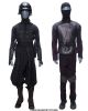 Lot #38: Arashikage Castle Ninja and Cobra Commando Black Costumes ### SNAKE EYES: G.I. JOE ORIGINS (2021)