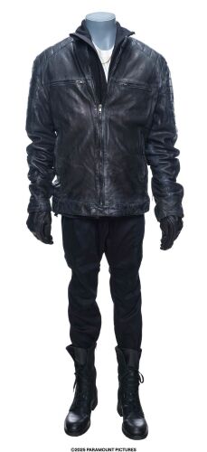Lot #128: Snake Eyes' Tokyo Motorcycle Costume ### SNAKE EYES: G.I. JOE ORIGINS (2021)