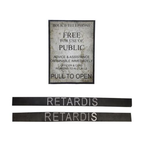 7. Pair of Retardis Signs and One Notice ### MONTY PYTHON LIVE (mostly)