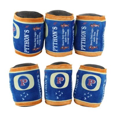23. Six Plush Python's Beer Cans ### MONTY PYTHON LIVE (mostly)