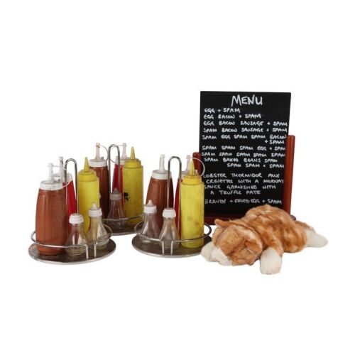 50. Small Spam Menu Board, Cat and Three Condiment Sets ### MONTY PYTHON LIVE (mostly)