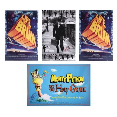 62. The Terry Gilliam Collection: Four Posters Autographed by Terry Gilliam ### MONTY PYTHON