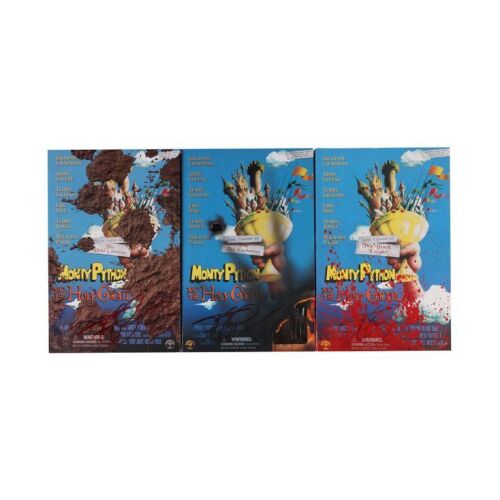 64. The Terry Gilliam Collection: Collection of Three Monty Python and the Holy Grail Action Figures ### MONTY PYTHON