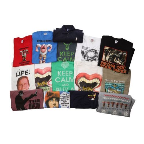 92. The Terry Gilliam Collection: Collection of 13 T-Shirts, Polo Shirt and Jumper ### MONTY PYTHON