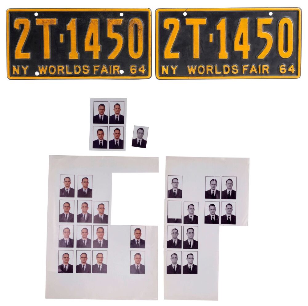 Lot #72: Carl Hanratty's (Tom Hanks) License Plates and Production-Made ...