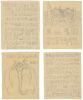 Lot #118: Set of Four Hand-Illustrated Tom Sullivan Necronomicon Ex-Mortis Pages Master Artworks ### EVIL DEAD II (1987)