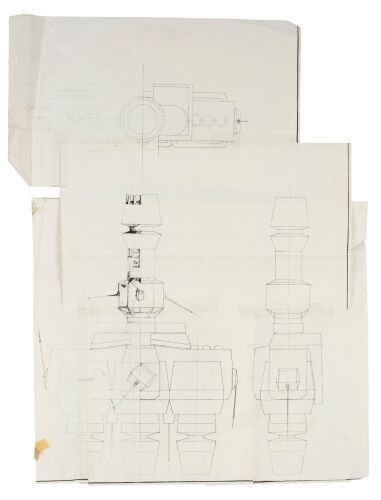 Lot #325: Printed Pirate Ship (Millennium Falcon) Concept Schematic ### STAR WARS: A NEW HOPE (1977)