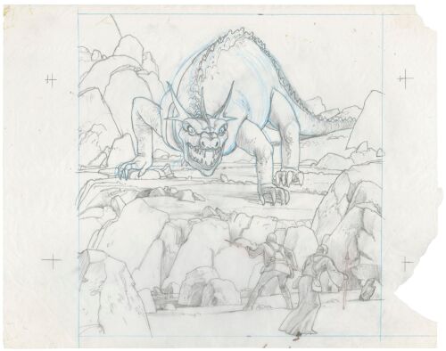 Lot #341: Hand-Drawn Ralph McQuarrie Krayt Dragon Prelim Drawing ### THE ILLUSTRATED STAR WARS UNIVERSE (1995)