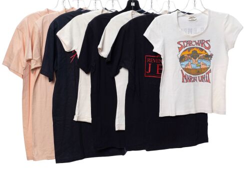 Lot #349: Set of Eight Crew T-Shirts ### STAR WARS: ORIGINAL TRILOGY (1977-1983)