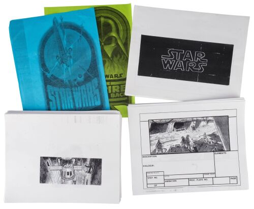 Lot #350: Collection of 875 Modern Printed Concept Art and Storyboards ### STAR WARS: ORIGINAL TRILOGY (1977-1983)
