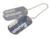 Lot #439: Wolverine's (Hugh Jackman) Production-Made Pair of Dog Tags ### X-MEN ORIGINS: WOLVERINE (2009)