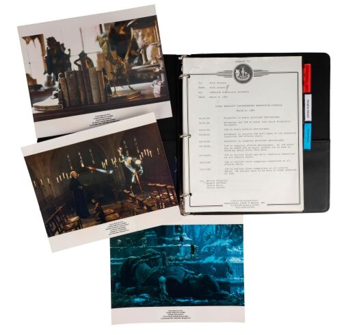 Lot #441: Special Effects Storyboard Binder ### YOUNG SHERLOCK HOLMES (1985)