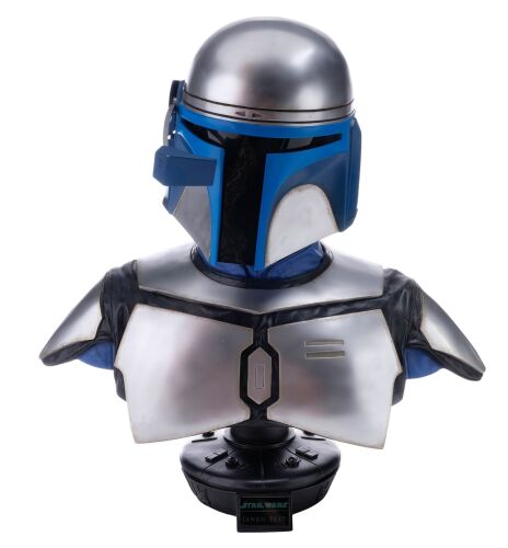 Lot #500: Sideshow Collectibles Life-Size Jango Fett (Temuera Morrison) Bust ### STAR WARS: ATTACK OF THE CLONES (2002)