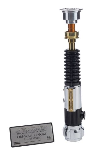 Lot #505: Master Replicas Obi-Wan Kenobi's (Ewan McGregor) Lightsaber Hilt Replica ### STAR WARS: REVENGE OF THE SITH (2005)