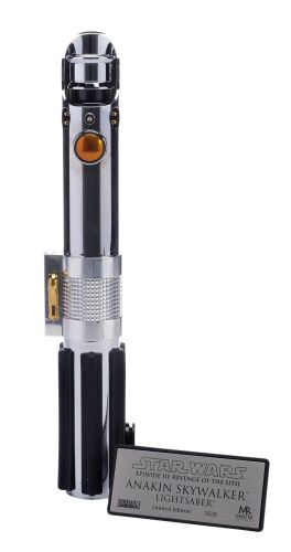 Lot #506: Master Replicas Anakin Skywalker's (Hayden Christensen) Lightsaber Hilt Replica ### STAR WARS: REVENGE OF THE SITH (2005)