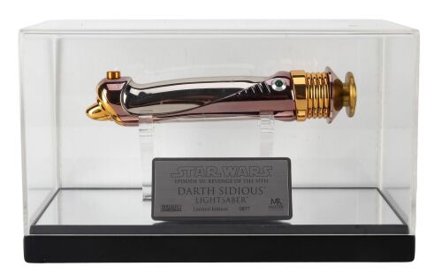 Lot #507: Master Replicas Darth Sidious (Ian McDiarmid) Lightsaber Replica ### STAR WARS: REVENGE OF THE SITH (2005)