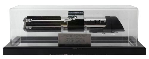 Lot #513: Master Replicas Darth Vader (David Prowse) Lightsaber Replica ### STAR WARS: A NEW HOPE (1977)