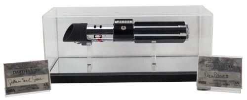Lot #516: Master Replicas Dual Signature Edition Darth Vader's