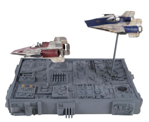 Lot #530: Rossi Replicas Dual A-Wing Starfighter Model Miniature Replicas Display ### STAR WARS: RETURN OF THE JEDI (1983)