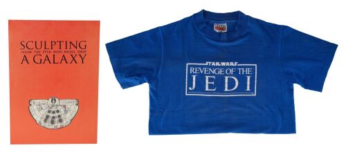 Lot #532: Mark Stetson Collection: Crew T-Shirt with Limited-Edition Sculpting a Galaxy Book and Model Miniature Replicas ### STAR WARS: ORIGINAL TRILOGY (1977-1983)