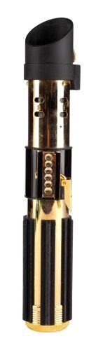 Lot #533: Master Replicas Gold-Plated Darth Vader (David Prowse) Lightsaber Hilt Replica ### STAR WARS: ORIGINAL TRILOGY (1977-1983)