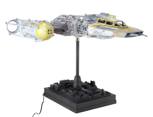 Lot #535: Rossi Replicas Y-Wing Starfighter Model Miniature Replica ### STAR WARS: ORIGINAL TRILOGY (1977-1983)