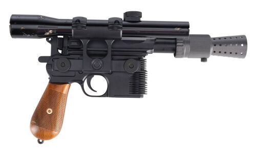 Lot #540: Master Replicas Han Solo's (Harrison Ford) Elite Edition DL-44 Blaster Replica ### STAR WARS FRANCHISE (1977 - PRESENT)
