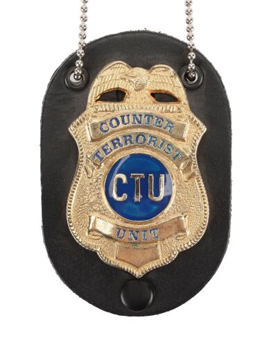 1. Jack Bauer's (Kiefer Sutherland) CTU Badge ### 24 (2001-2010)