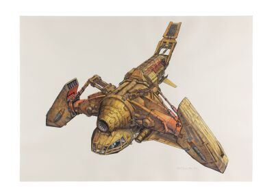 16. John Mullaney Collection: Hand-Illustrated and Painted John R. Mullaney "The Betty" Artwork ### ALIEN RESURRECTION (1997)