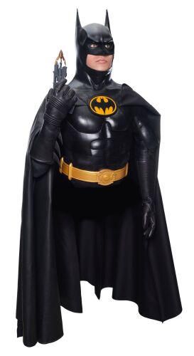 60. Batman's (Michael Keaton) Original Cowl, Chestpiece, and Emblem on Bust Display ### BATMAN RETURNS (1992)