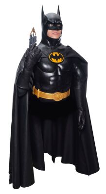 60. Batman's (Michael Keaton) Original Cowl, Chestpiece, and Emblem on Bust Display ### BATMAN RETURNS (1992)