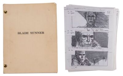 99. Mark Stetson Collection: Bound Original Screenplay with 125 Printed Storyboard Pages ### BLADE RUNNER (1982)