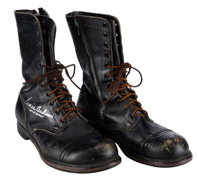 169. Ernie Hudson-Autographed Winston Zeddemore Boots ### GHOSTBUSTERS (1984)